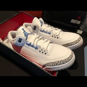 ⚡️BRAND NEW IN BOX - NIKE AIR JORDAN RETRO 3 “UNC”